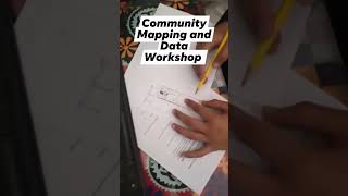 Community Mapping and Data Workshop at Dhani Bux Brohi Goth Karachi by UrbanPlannerNED [upl. by Arias]