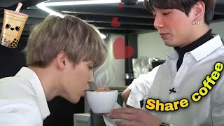 BTS coffee Shop ☕️  Hindi dub  run rp 45 [upl. by Sahpec863]