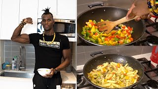 How To Make Vegan Rasta Pasta  Ital Jamaican food 🇯🇲 [upl. by Llyrpa]