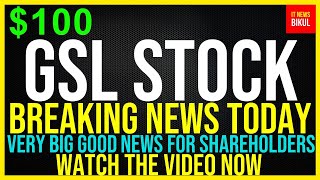 GSL Stock  Global Ship Lease Inc Stock Breaking News Today  GSL Stock Price Prediction  GSL [upl. by Bellis]