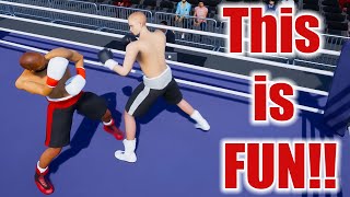 Finally Playing Career Mode in this NEW BOXING GAME  Tactic Boxing [upl. by Birdt]