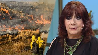 Ludovica Squirru habló del drama de los incendios en Córdoba y aseguró quotSON INTENCIONALESquot [upl. by Fredia]