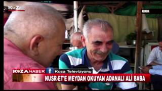 NUSRETE MEYDAN OKUYAN ADANALI ALİ BABA [upl. by Skippie]