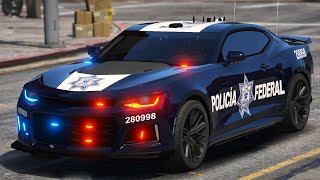 GTA 5 POLICIA  Nos ENCONTRAMOS Unos MARINOS Con TENIS  TheAxelGamer [upl. by Chassin]