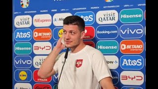 Heroj Srbije Jović se quottopioquot posle Slovenije a gol nije glavni razlog quotKo me poznaje duže znaquot [upl. by Luebke720]