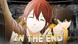 Kimi No Suizou Wo Tabetai  In The End AMVEDIT [upl. by Anauqed]