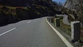 Stabilized Cycling Andermatt to Interlaken  Furka Grimsel and Grosse Scheidegg [upl. by Sauer998]