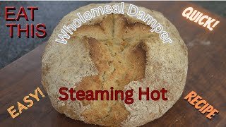 Aussie Damper Delight  Quick amp Easy Wholemeal Bread [upl. by Hulbard]