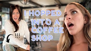 I Hopped Into A Coffee Shop Official Video  Sarah Maddack [upl. by Atis906]