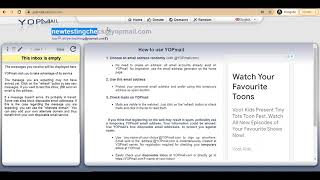 How to use yopmail account Temporary email account [upl. by Petersen]