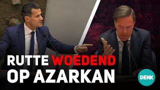 Farid Azarkan DENK vs Rutte ik neem dat NIET terug [upl. by Avictor]