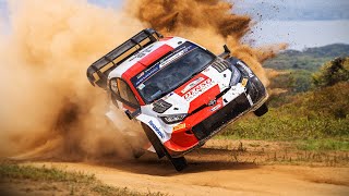 The Best of WRC Rally 2023  Crashes Action and Raw Sound [upl. by Anthony]