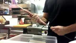 How To Skewer Koobideh Kebab  2 Angles [upl. by Lehcem]