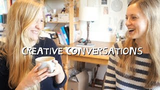 Collaborate with others  Creative Conversations  Ep5  Alice Selwood Textile Designer [upl. by Hcire]