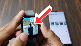 Fire Boltt Smart Watch Me Apna Photo Kaise Lagaye  How To Set Your Wallpaper On Fire Boltt Watch [upl. by Weisburgh]