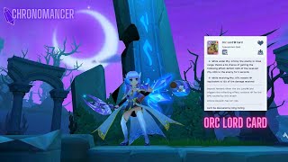 Orc Lord Star Card test Ragnarok Mobile Chronomancer POV [upl. by Tteirrah]