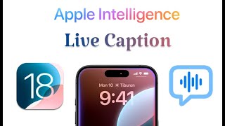 Live Caption on IOS 181 [upl. by Fesuoy]