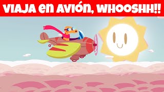 🚂 Viaja Por El Mundo ✈️ Medios de transporte para niños  HiDino Canciones Para Niños [upl. by Forland]