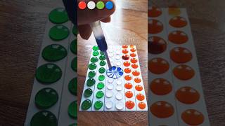 Colour mix video 6🇮🇳⚪🔵🧡colour mix karke kaun sa colourbanta haicolouronline colorfulmixing [upl. by Etyam]