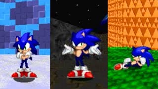 Modern Sonic V6  All Waiting Animations [upl. by Natanoj]