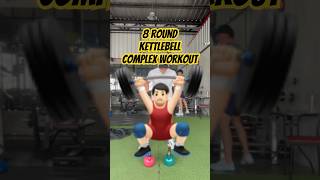 💪🏽 Get strong with this kettlebell complex shorts fitness gym [upl. by Lorain]