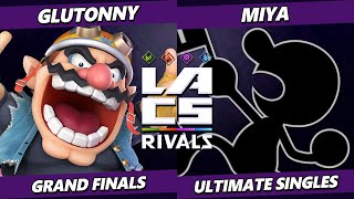 LACS Rivals GRAND FINALS  Glutonny Wario Vs Miya Game amp Watch Smash Ultimate  SSBU [upl. by Rebhun]