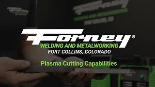 Forney Easy Weld 20 P and Forney 40 P Plasma Cutting Capabilities [upl. by Cir]