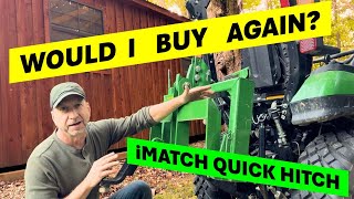 iMatch Quick Hitch 3Point Attachment System amp Heavy Hitch Receiver Hitch [upl. by Oilalue]