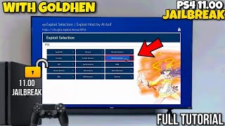 PS4 903105010711100 Jailbreak with GoldHEN How to Jailbreak PS4 1100 [upl. by Hook]