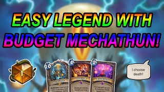 Budget Mechathun Warlock Climb  75 Winrate  Hearthstone  Wild [upl. by Itsym19]