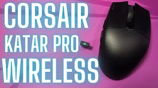 Corsair Katar Pro Wireless Review Poor Man’s G305 [upl. by Trixy]