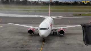 Primer vuelo de Avior Airlines a Bogotá [upl. by Cirded]