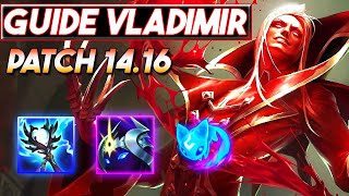 5 MINUTES GUIDE VLADIMIR SAISON 14  RUNES amp BUILDS Master Vladimir [upl. by Agni]