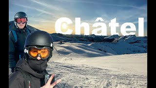 SKI CHATEL 2020  CINEMATIC VIDEO [upl. by Ardnuaed]