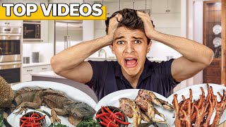 Worlds Most Extreme Eating Challenges  Brent Rivera [upl. by Garnet]