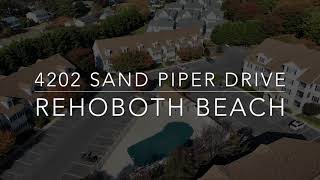 4202 Sandpiper Dr Rehoboth Beach [upl. by Celin168]