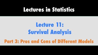 Survival Analysis Part 3  Kaplan Meier vs Exponential vs Cox Proportional Hazards Pros amp Cons [upl. by Kcirddot]