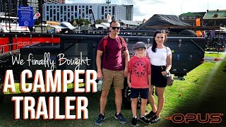 We finally bought a camper trailer  Air Opus OP4 2019 [upl. by Kletter]