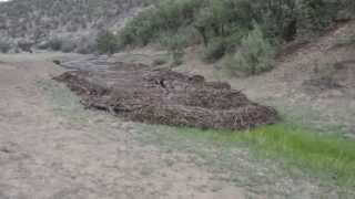 Flash Flood Fills 6 ft Culvert on Cerrososo Road 7813 [upl. by Tallia]