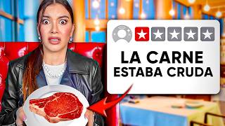 PROBÉ LOS RESTAURANTES PEOR CALIFICADOS DE MI CIUDAD 🤢 ¿UNA ESTRELA  Lulu99 [upl. by Aneela718]