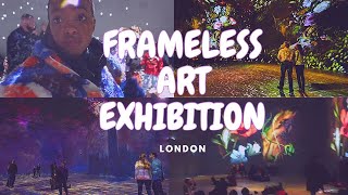 Frameless Art Exhibition London  Dolly’sworld🌍 [upl. by Eitsirc869]