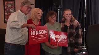 Hinson wins third term in Iowa’s second district [upl. by Neelrahs]