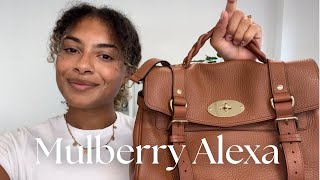 Mulberry Alexa Bag Review [upl. by Azzil]