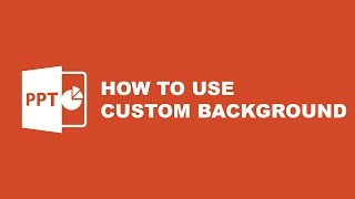 Tutorial Powerpoint Template  How to Use Custom Background on Powerpoint [upl. by Aivyls769]