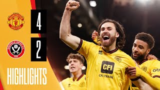 Manchester United 42 Sheffield United  Premier League highlights [upl. by Meeker]