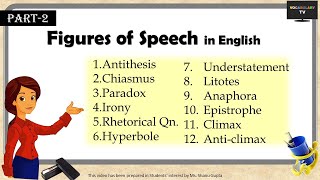 Top22 Figures of Speech in English PART2 [upl. by Brigg]