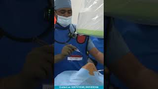 Radiofrequency Ablation For Knee Joint  Live Procedure doctor painrelief painmanagementdoctor [upl. by Armillas]