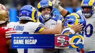 Rams COMPLETE double digit comeback in 4th quarter despite big day from Juwan Jennings  Game Recap [upl. by Nnybor470]