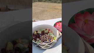 हाई प्रोटीन सलाद हेल्दी और टेस्टी रेसिपी 🥗 for weightlossproteinsaladshorts chickpeasaladrecipe [upl. by Pollyanna]