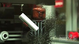 Lego Avengers Infinity War End Credits Scene Lego Stop Motion [upl. by Ayotan384]